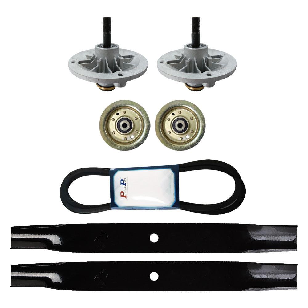 Kit de cubierta de pieza probada Cuchillas Poleas Husillos Correa 88-4510 106-2175 110-6871 106-2247-03