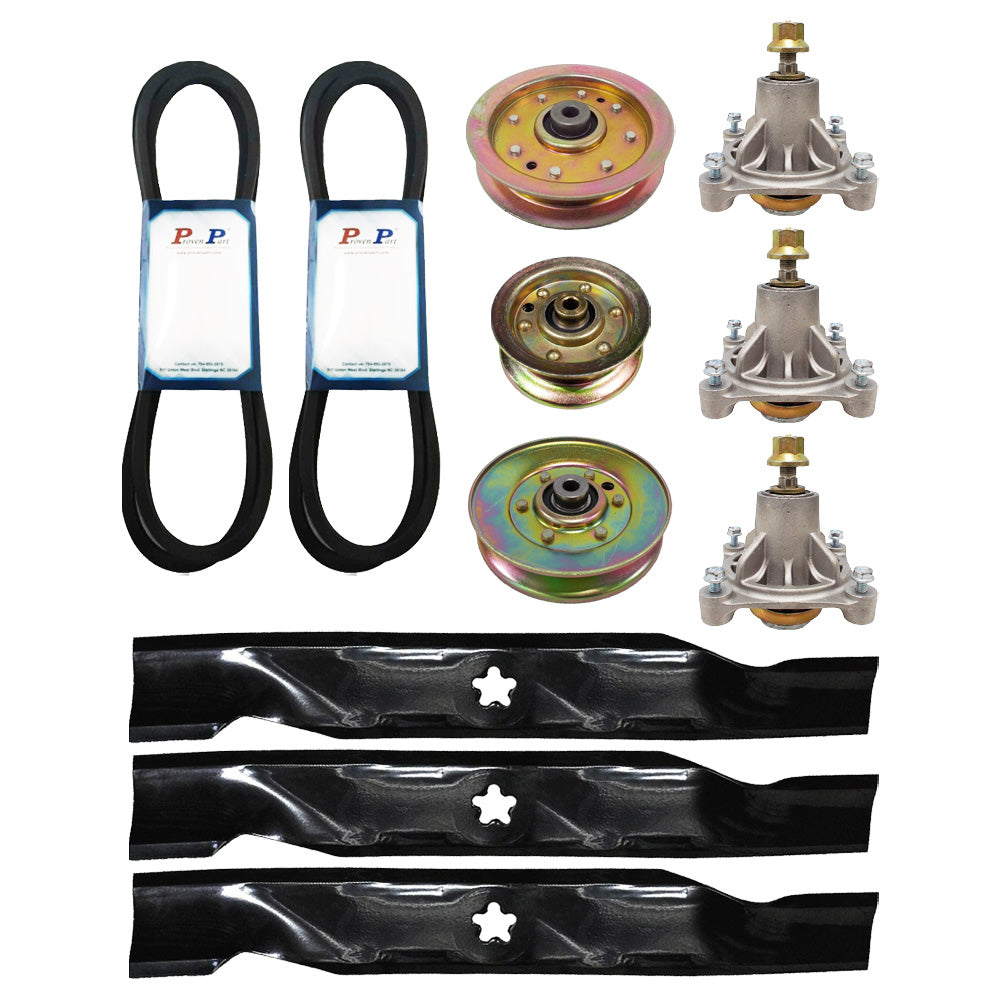 Proven Part Rebuild Kit For Blades Spindles Pulleys Belts 180808 177820 174356 174368 175968 173920 184045