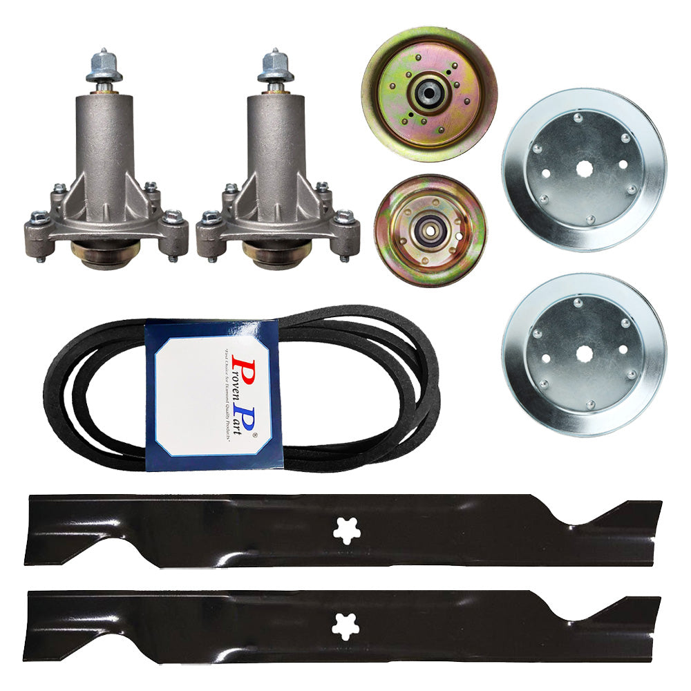 Proven Part 46" Deck Rebuild Kit Fits Husqvarna YTH21K46 532192870, 532405380, 532405143