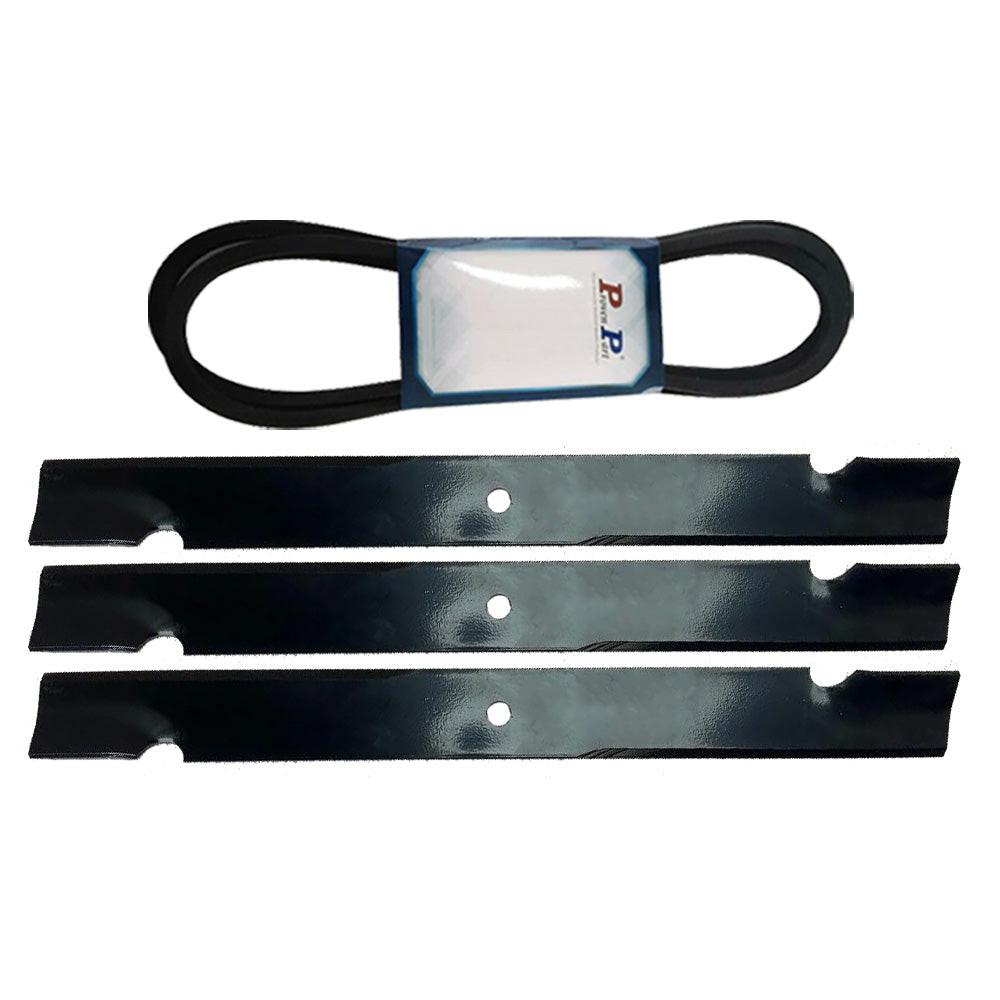 Kit de correa de cuchilla para cortacésped, pieza probada, 72 pulgadas, para 643052 1-643006 1-643052 105-7784