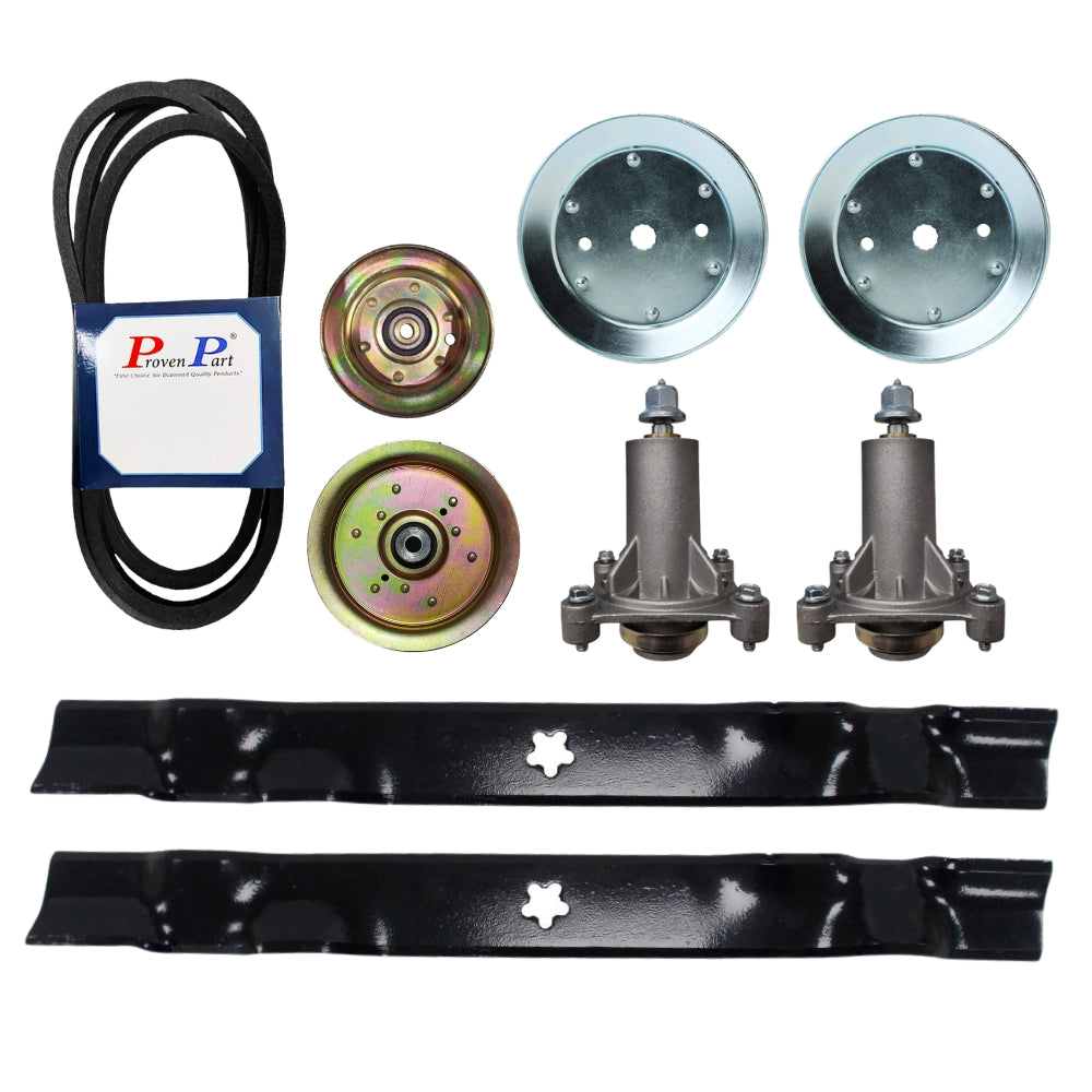 KIT DE RECONSTRUCCIÓN DE CUBIERTA 42" 192870 138971 197253 195945 Con ruedas guía para Craftsman Husq