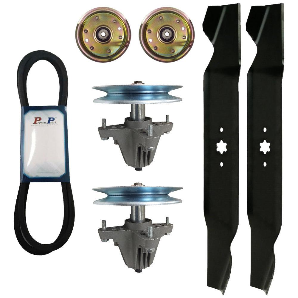 Kit de cubierta de pieza probada para cuchillas de husillo de polea de correa 918-04822 756-04129B 954-04137A