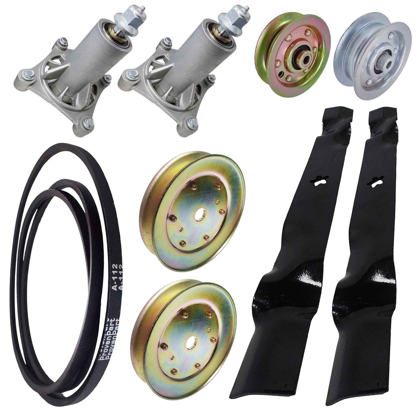 Proven Part 42" Deck Rebuild Kit Fits Husqvarna YTH1542XP, YTH20B42T, 532187290, 532187292, 532129861