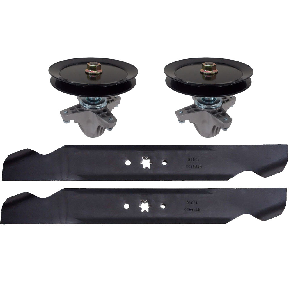 Kit de cubierta de 46 pulgadas, pieza probada, cuchillas, husillos 742-04244 618-05078