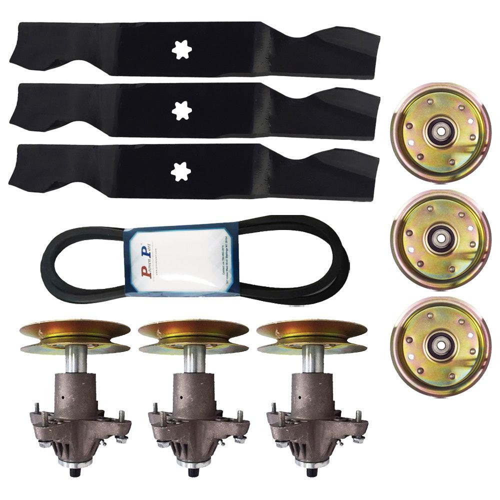 Proven Part Deck Kit Spindle Blade Belt Pulley 753-08171 618-0671 754-04138