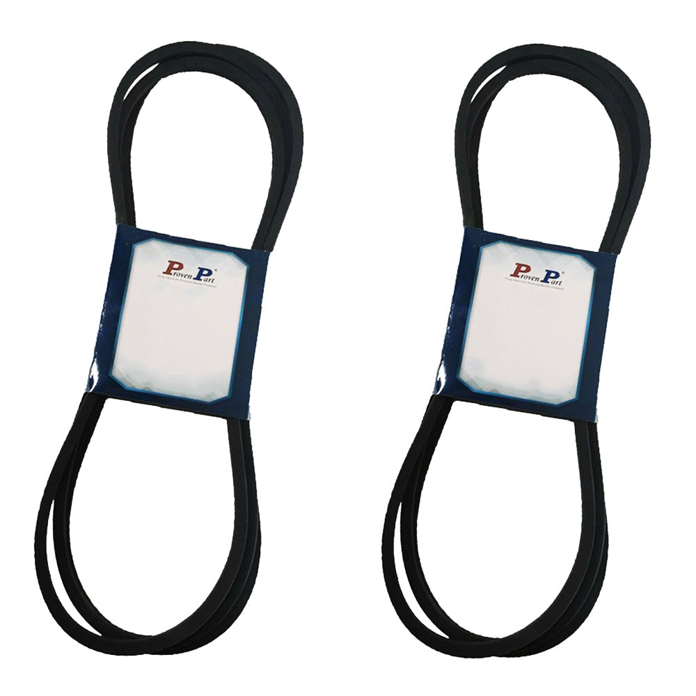 Proven Part 48 Inch Lawn Mower Deck Belt Combo For 180808 174368 532180808 532174368