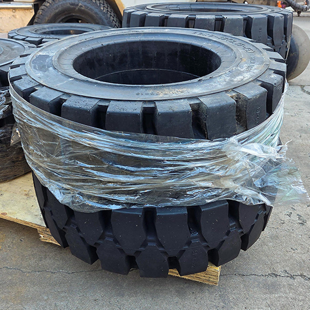 2-Pack Proven Part Solid Rubber Forklift Tires 28x9-15 (8.15-15) Never Used