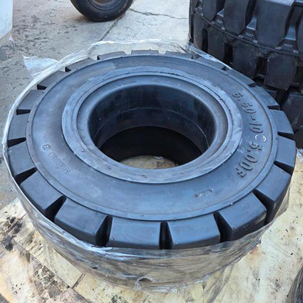 2-Pack Proven Part Solid Rubber Forklift Tires 6.5-10.500F Never Used