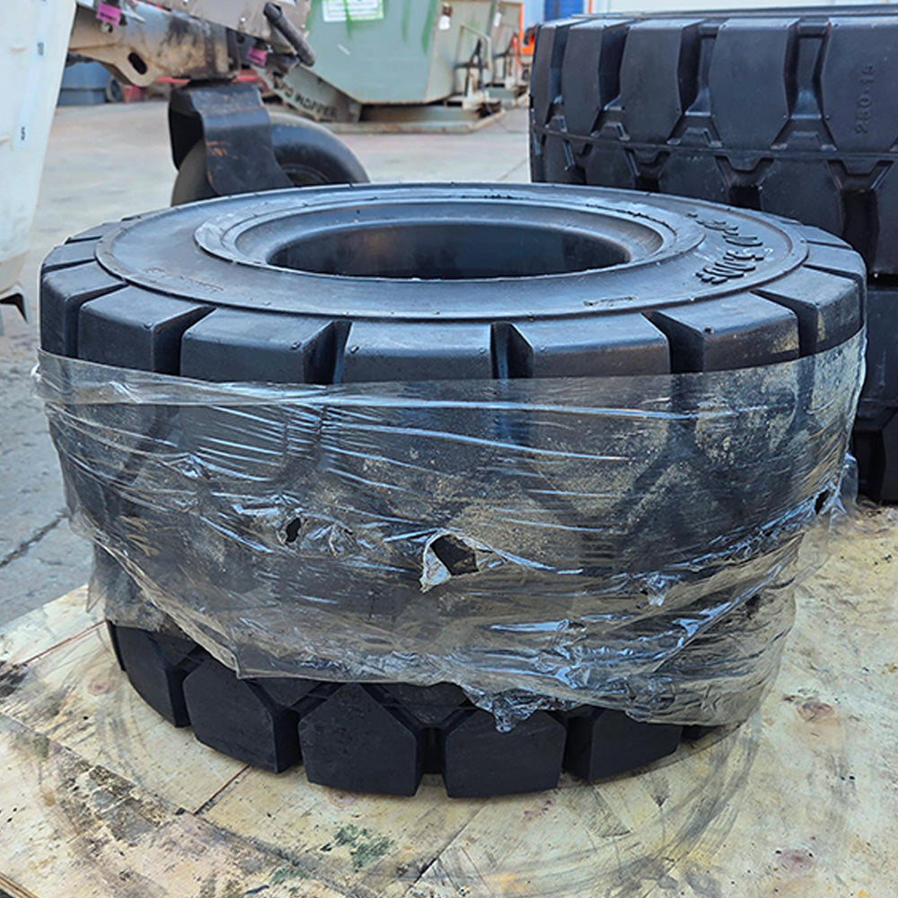 2-Pack Proven Part Solid Rubber Forklift Tires 6.5-10.500F Never Used