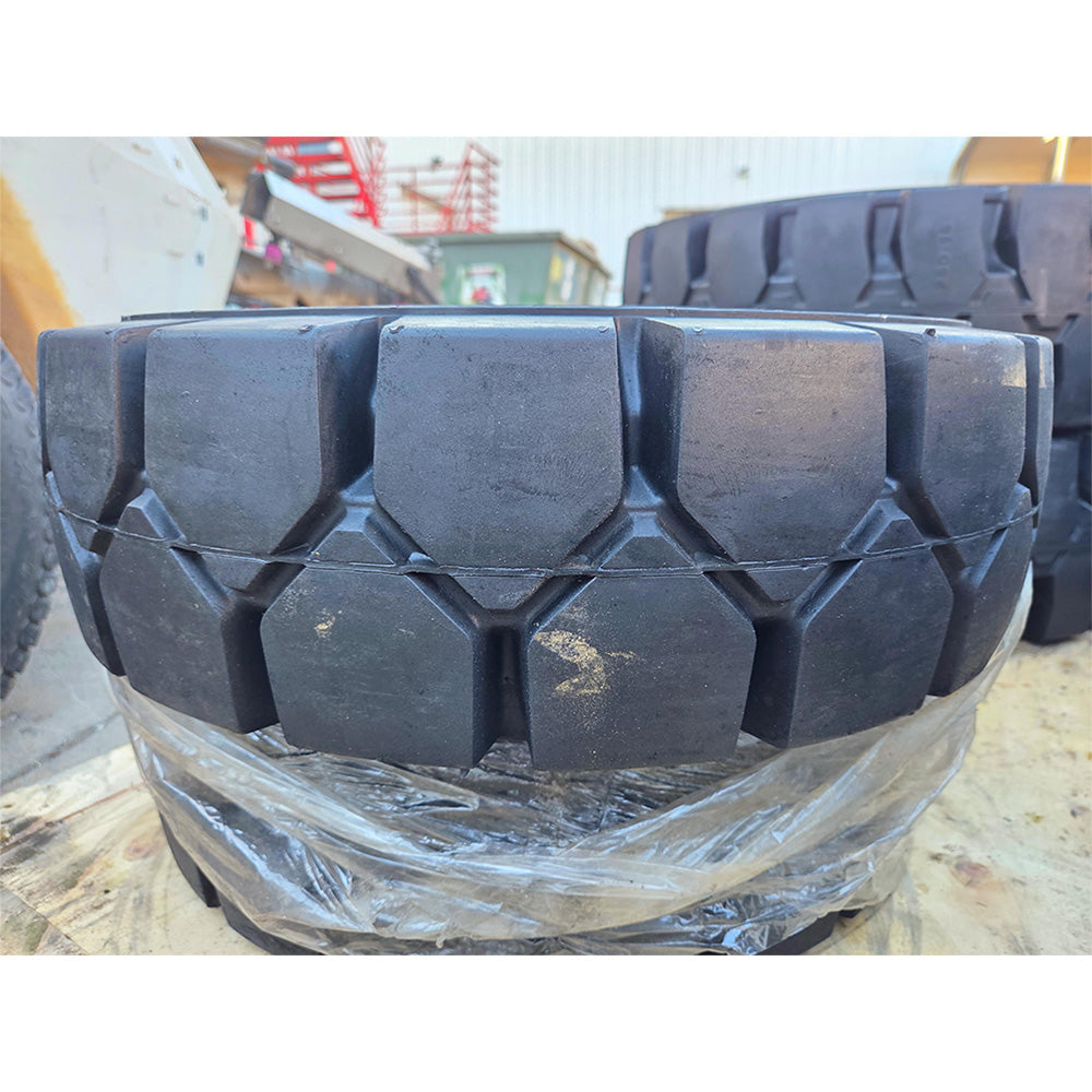 2-Pack Proven Part Solid Rubber Forklift Tires 6.5-10.500F Never Used