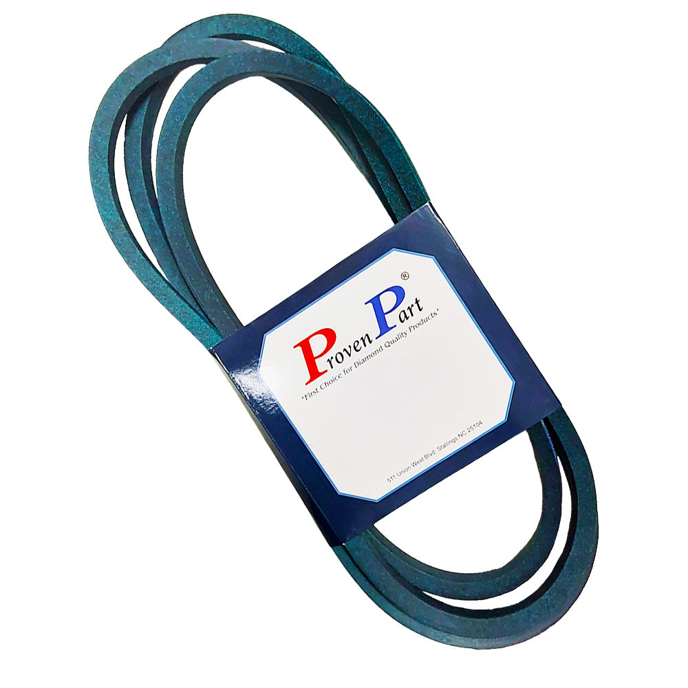Proven Part Lawn Mower Belt Made With Covered 5/8" X 107.5"