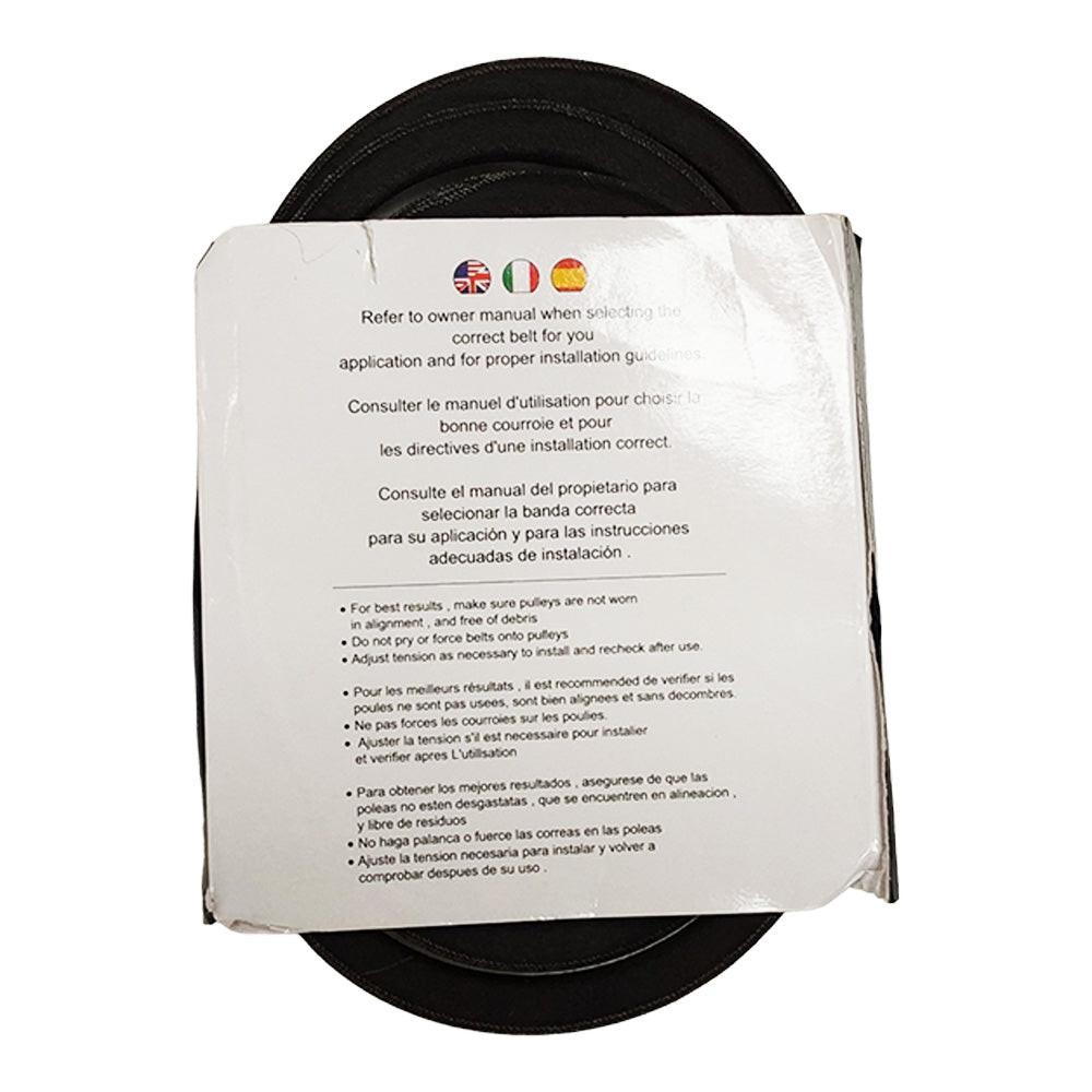 Correa de transmisión Hydro Trans cubierta, pieza probada, compatible con Exmark 1-323225 1-403025 5/8 X 52