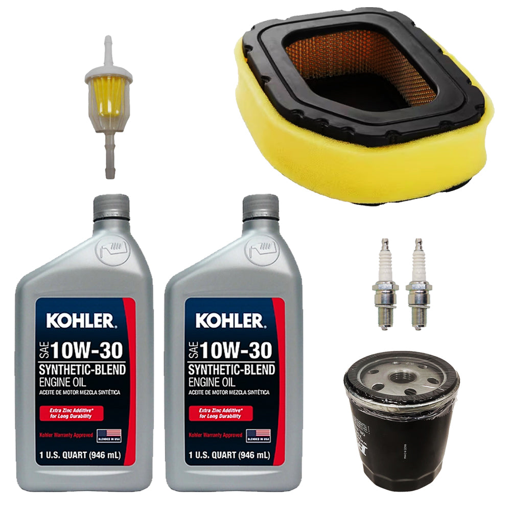 Kit de aceite de servicio de afinación de pieza probada para Kohler Courage Sv710-Sv740 20-27Hp de doble cilindro