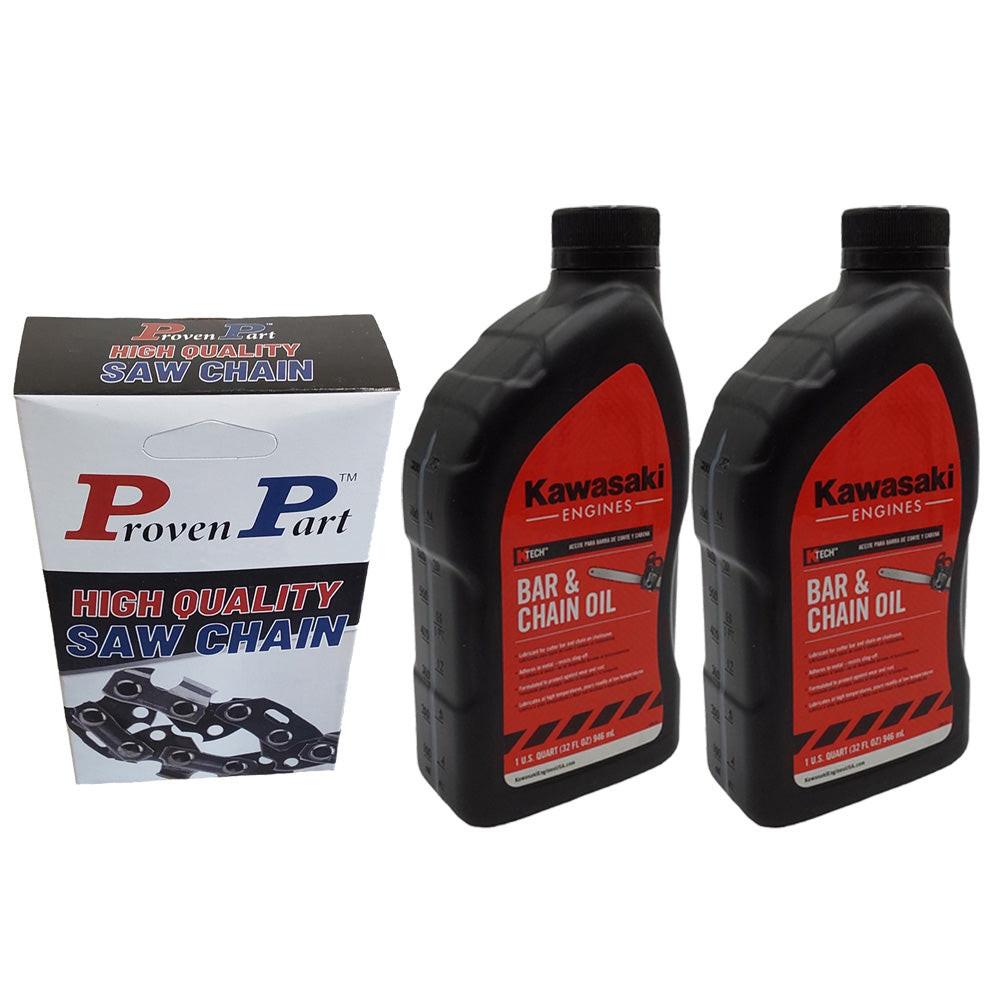 Cadena de pieza probada para barra de 14" 325LP .043 59DL compatible con Husqvarna 596 55 33-59