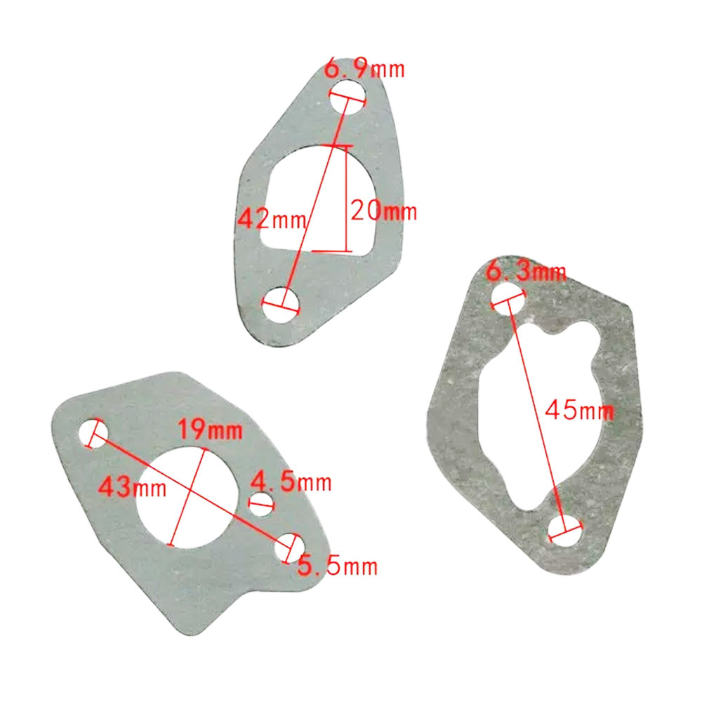 Proven Part Carburetor Gaskets For Honda GX160 -GX200 5.5-6Hp Engines