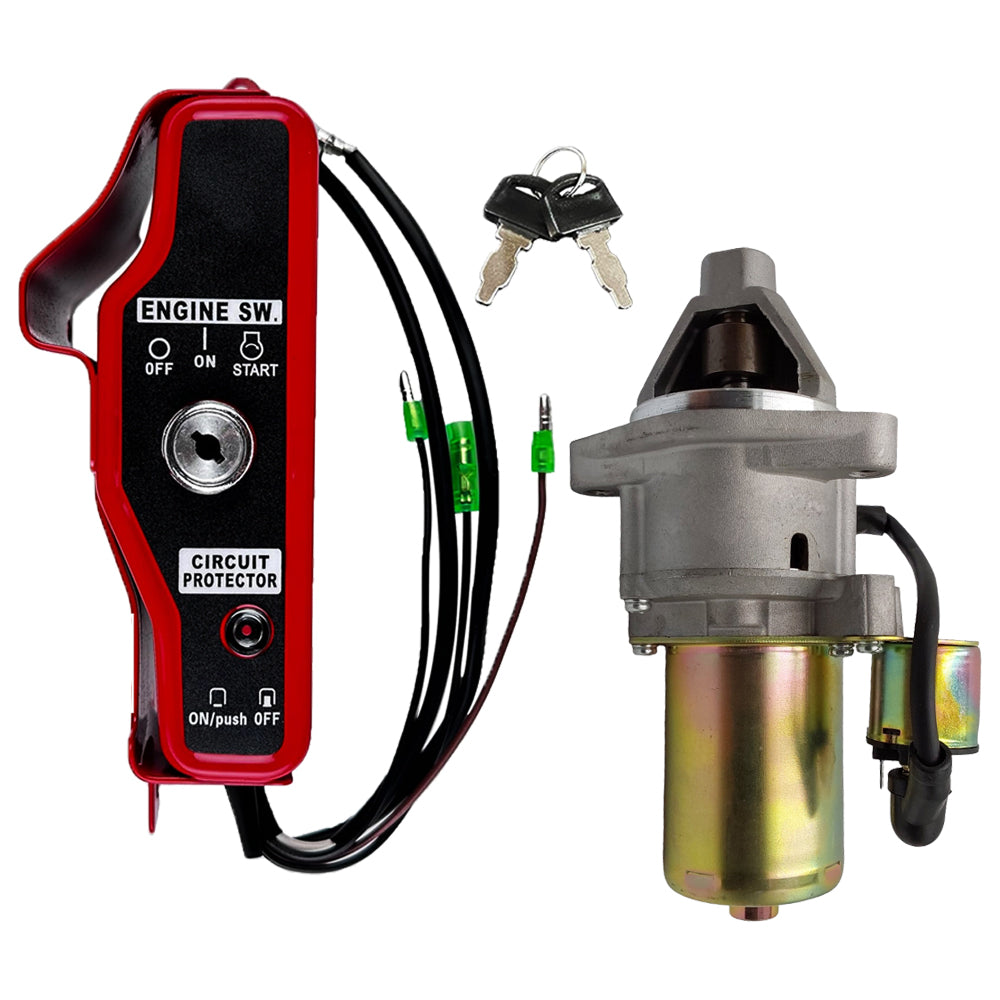 Proven Part Ignition Switch Box Keys Starter Motor Fits Honda GX340 11HP GX390 13HP