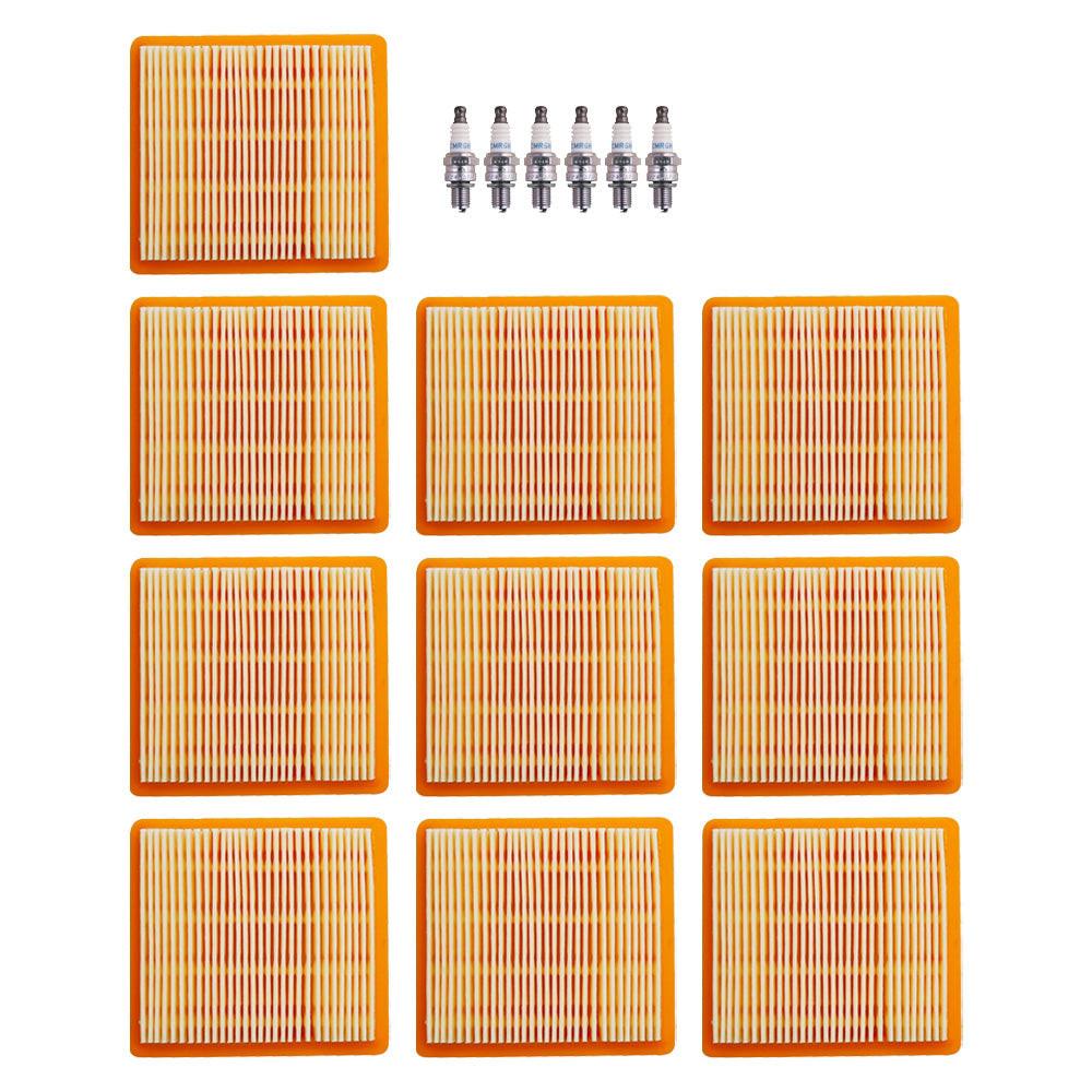 Air Filter and Spark Plug Bundle For Stihl FB131 FR131 HT130 Fits 4180 141 0300