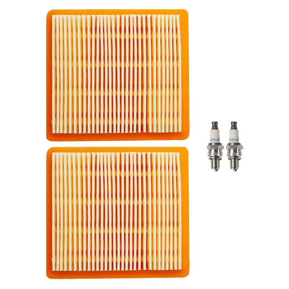 Proven Part 2PK Air Filter and Spark Plug For Stihl Trimmer's Fits 4180 141 0300