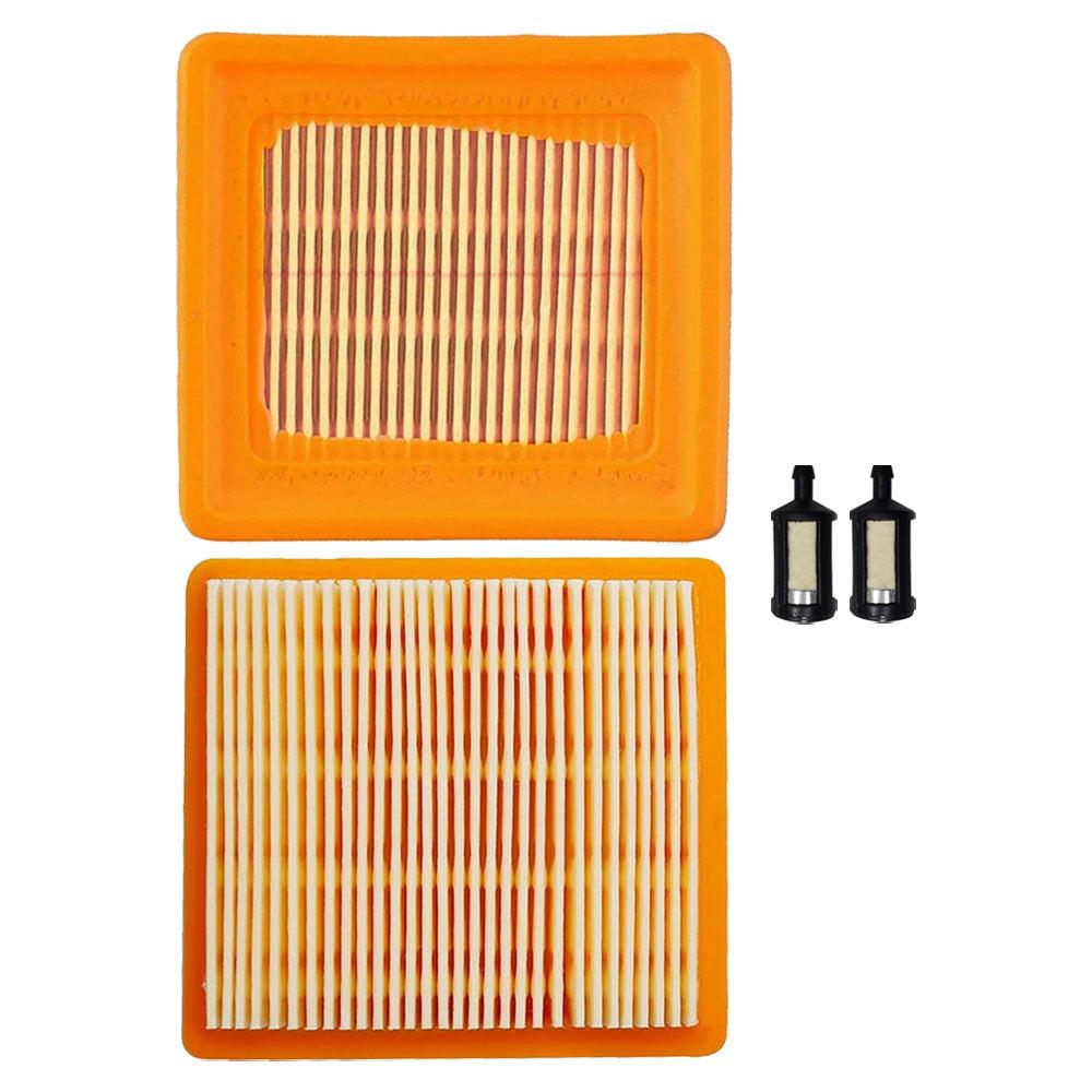 2PK Air Filter and Fuel Filter Combo For Stihl Trimmer's Fits 4180 141 0300
