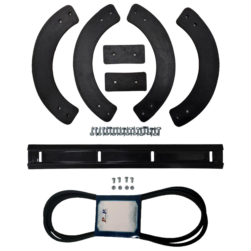 Correa de barra raspadora de paleta para lanzador de nieve, pieza probada, para Mtd 21 753-04472 731-1033 954-0101