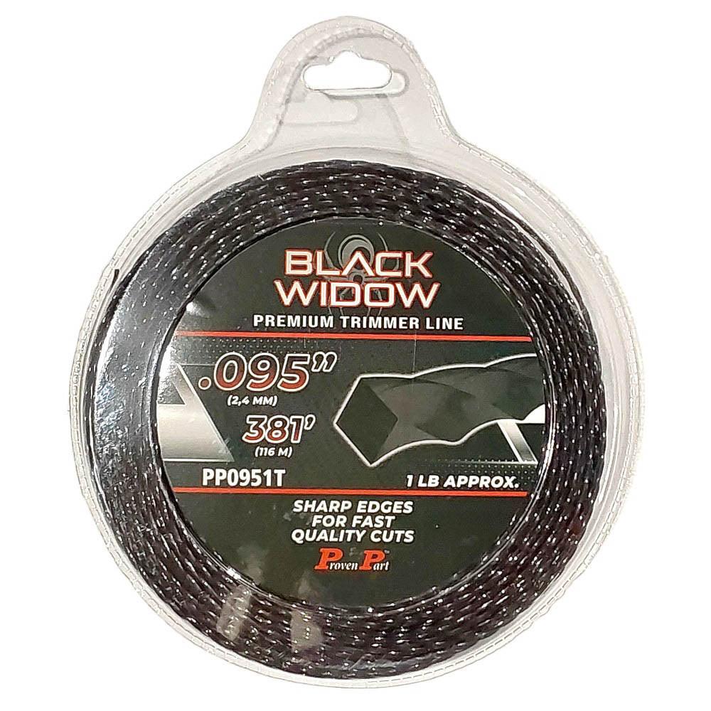 Proven Part Twisted Trimmer Line Delivers Extra Sharp Edges .095 1Lb