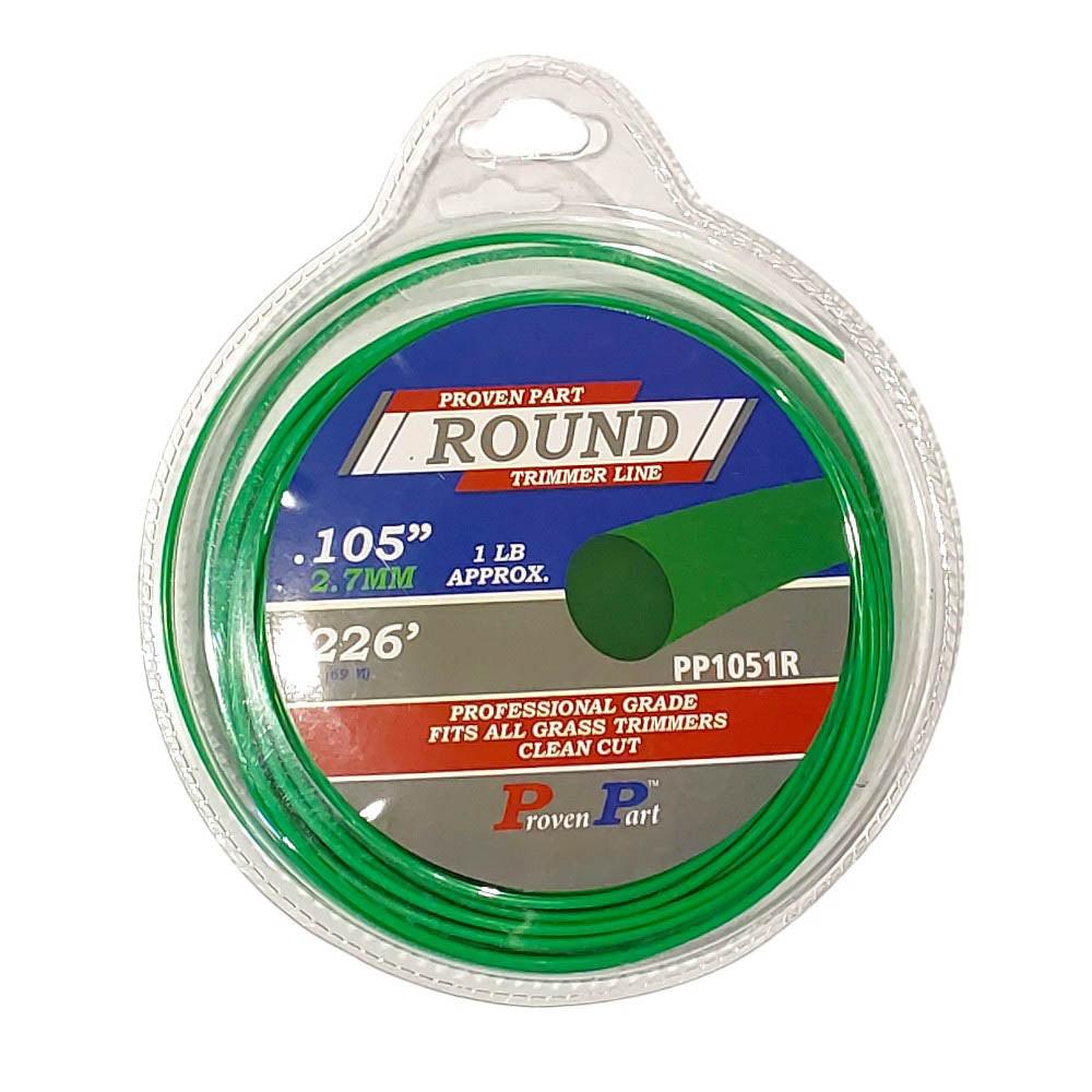 Proven Part New Professional Grade 1 Lb Pound .105 Round Trimmer Line Commercial Units