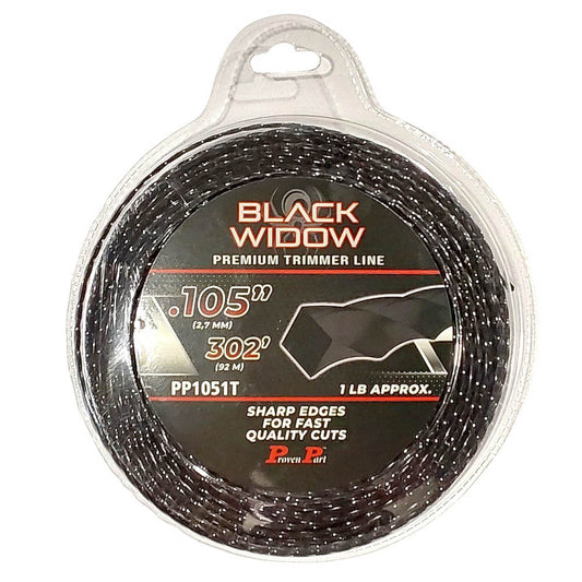 Proven Part Twisted Trimmer Line Delivers Extra Sharp Edges .105 1Lb