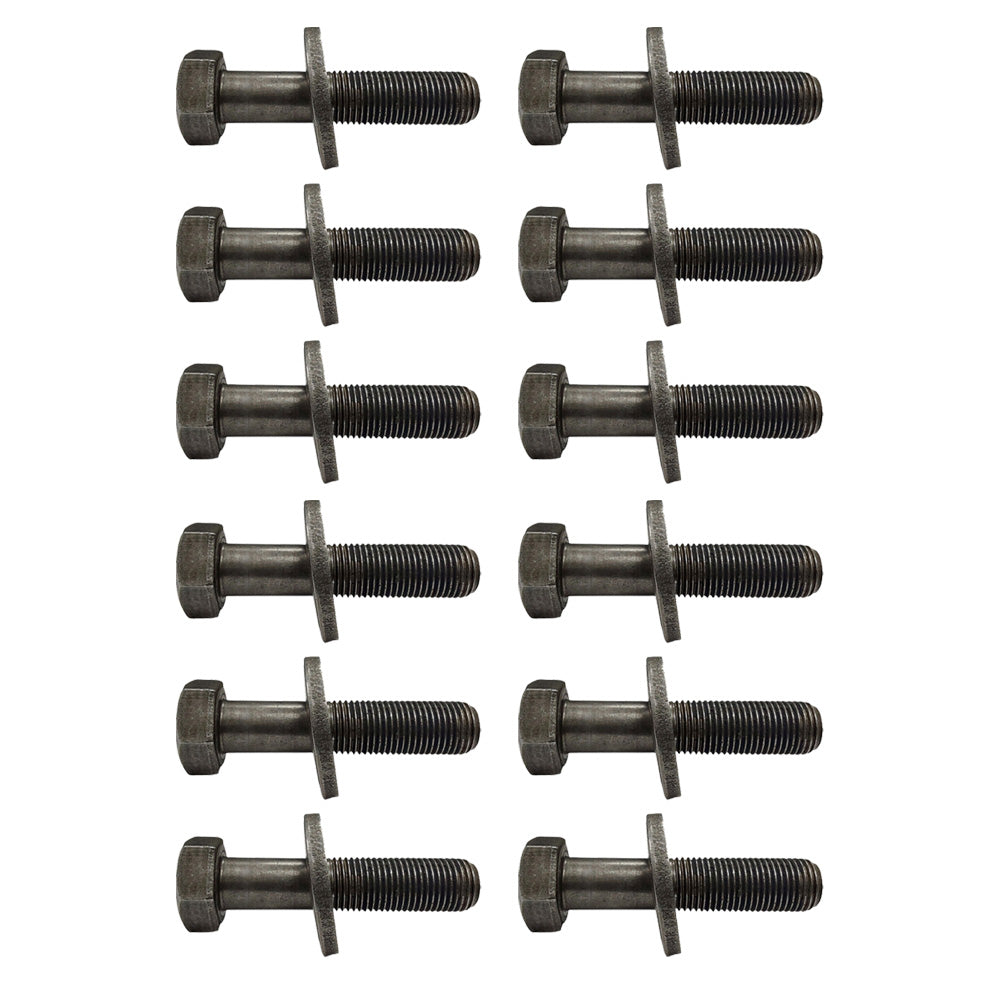 12 Proven Part Blade Bolts Fit Exmark 109-9220, 109-5958,Turf Tracer, Fits Toro 31974, 31975
