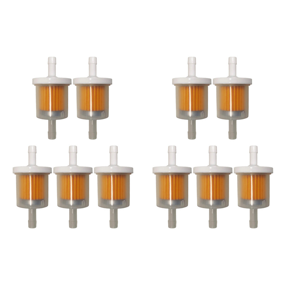10 PK Proven Part Fuel Filters For Kawasaki FC420V FX481V Fits 49019-0027