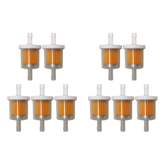 10 PK Proven Part Fuel Filters For Kawasaki FC420V FX481V Fits 49019-0027