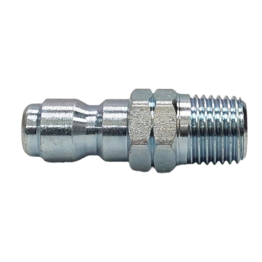 Proven Part 50 PK 3/8" High Temperature 450°F O-Rings, 3/8" Male Quick Connect Plug, 3/8" Quick Connect to 3/8" MNPT