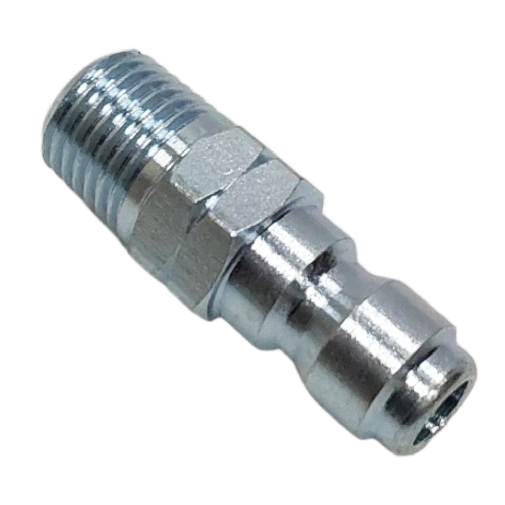 Proven Part 50 PK 3/8" High Temperature 450°F O-Rings, 3/8" Male Quick Connect Plug, 3/8" Quick Connect to 3/8" MNPT