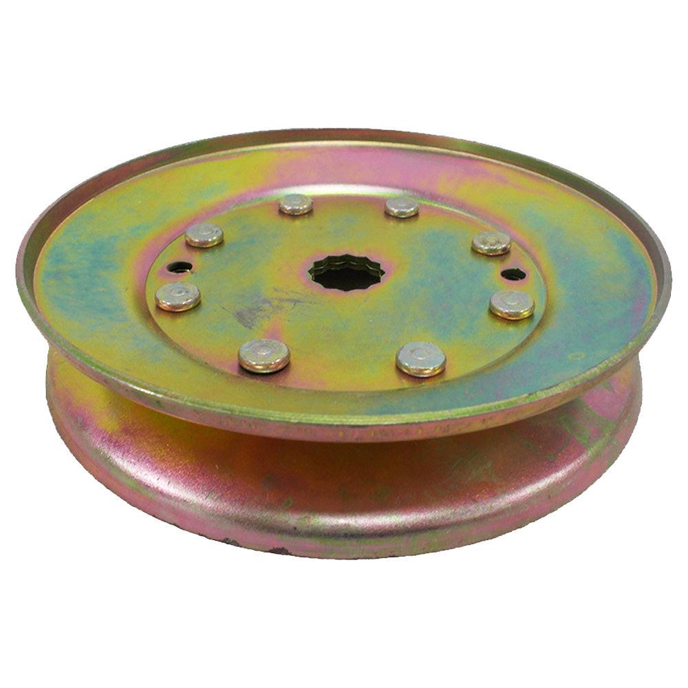 Proven Part Spindle and Pulley For Hustler 604214 and 601322