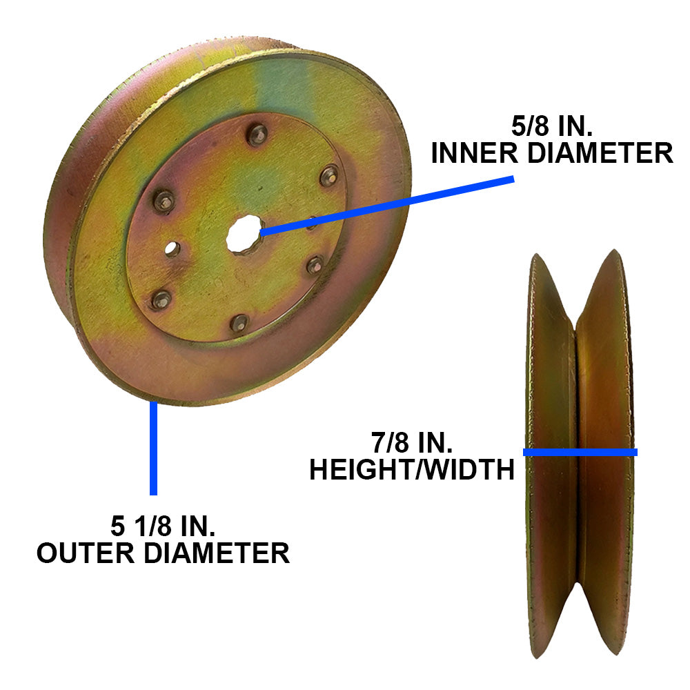 Proven Part Spindle Assembly and Pulley 187292 153535 532 19 28-70 173436 532173436
