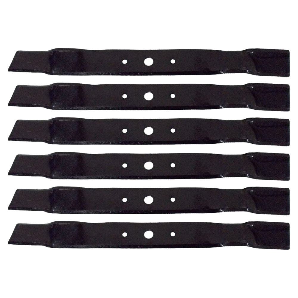 (6) Proven Part Mulching Mower Blade Fits John Deere GX20433