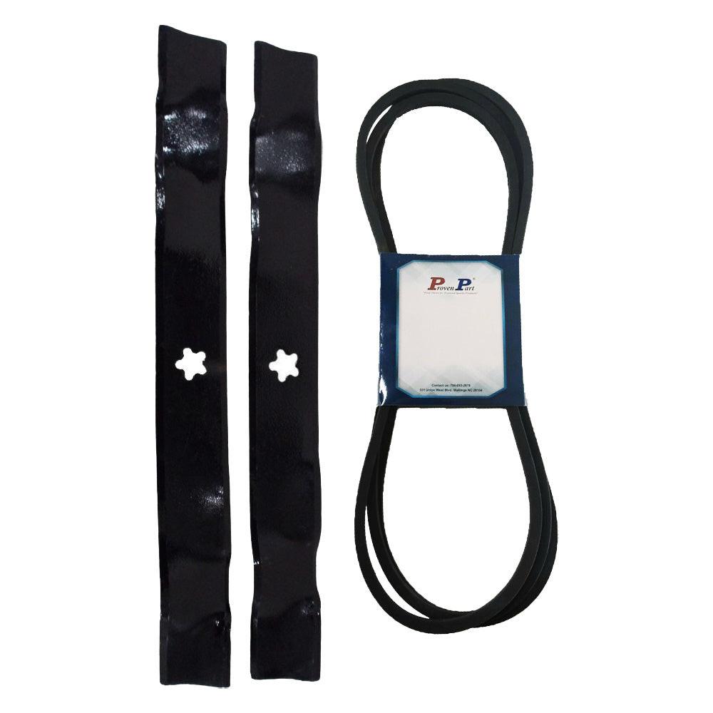 Proven Part Blades and Belt Kit Fits 532134148, 532144200, 917.255575, 917.252451