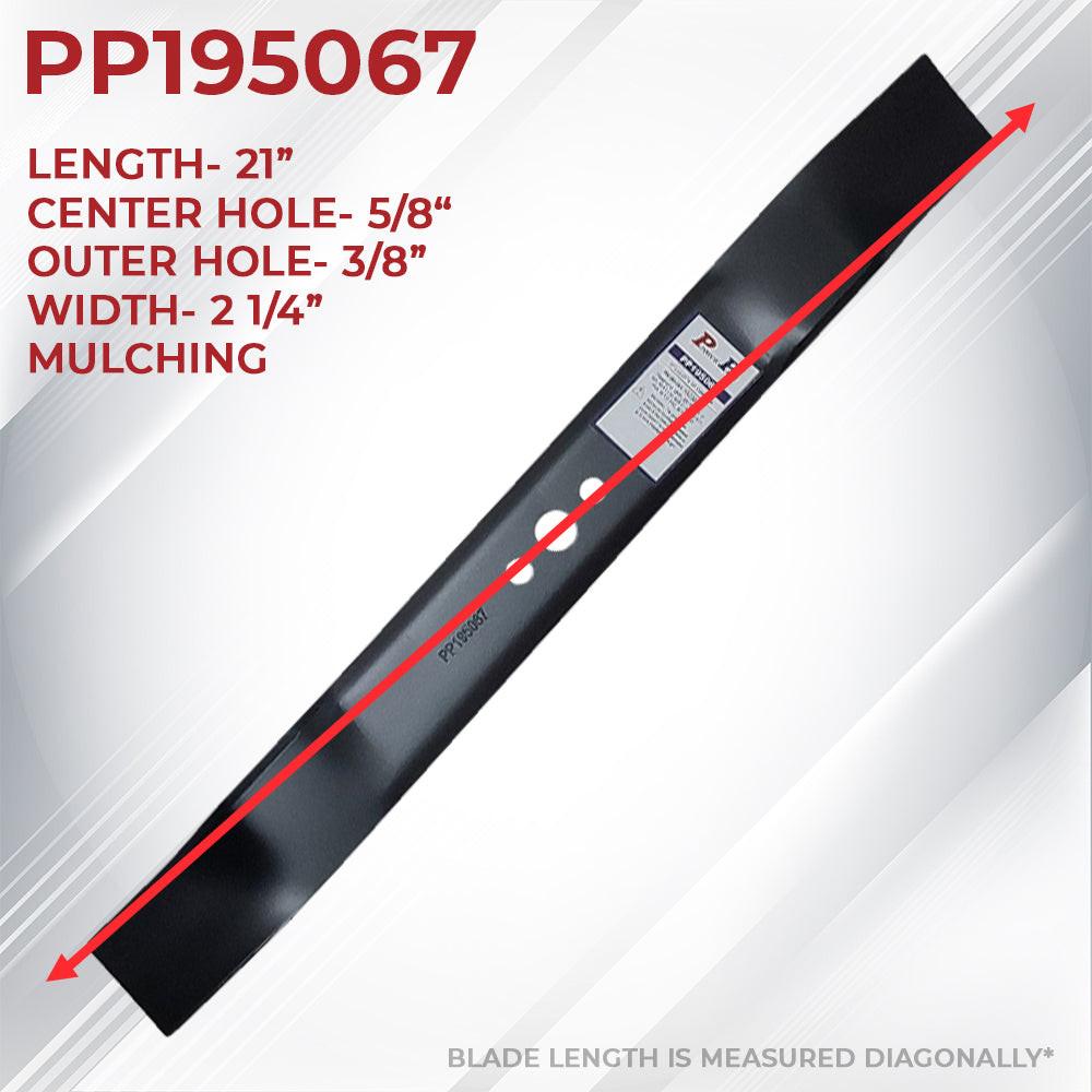 Proven Part 4x Mulching Blade Fits  Craftsman 33275, 33524, 917175064, 917175064PB, 917176135