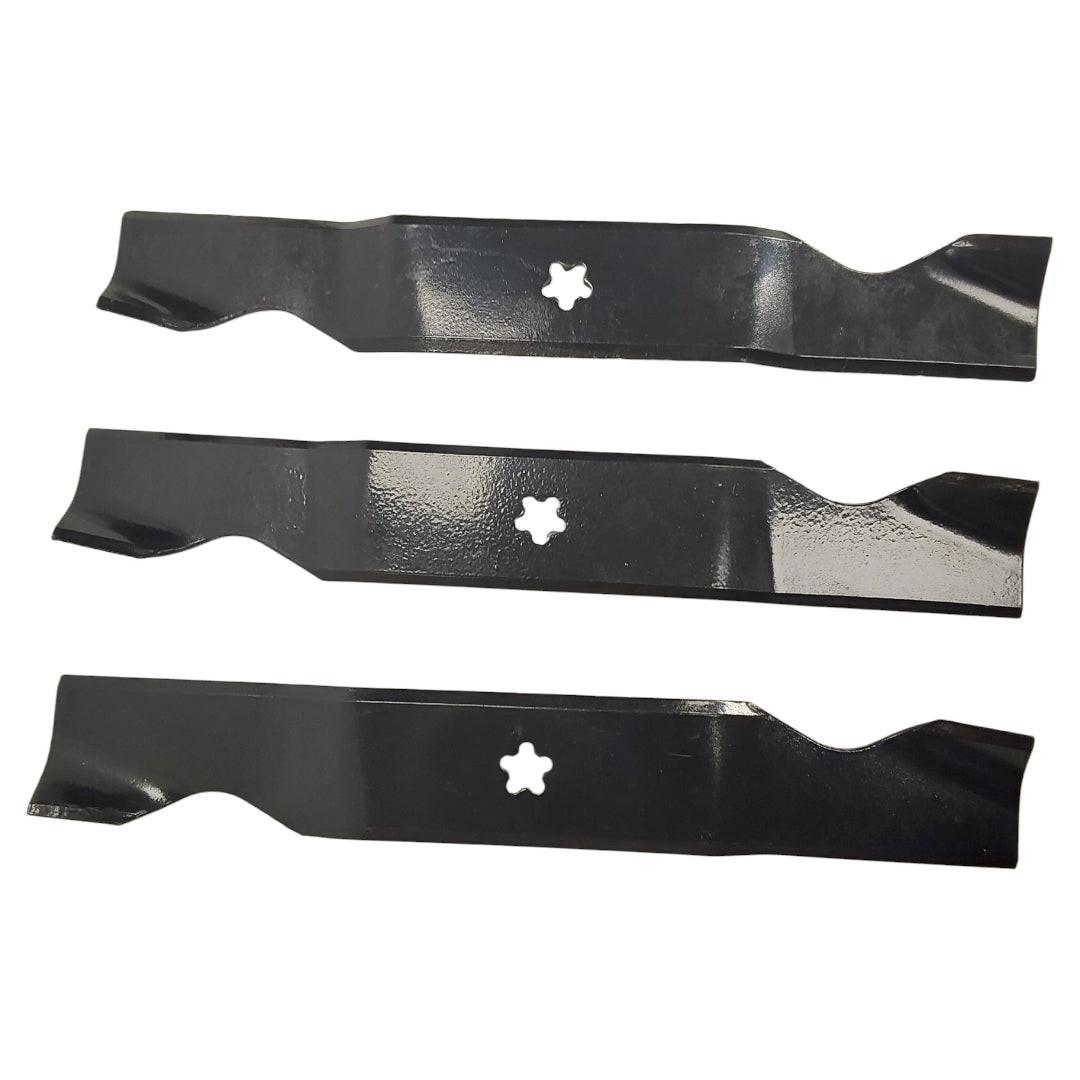 Proven Part 3 Pack Of High Lift Mower Blade Fits 532187256 - Proven Part