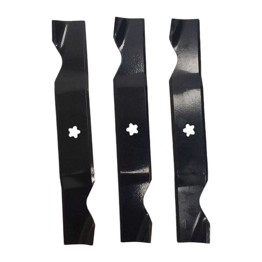 Proven Part 3 Pack Of High Lift Mower Blade Fits 532187256 - Proven Part