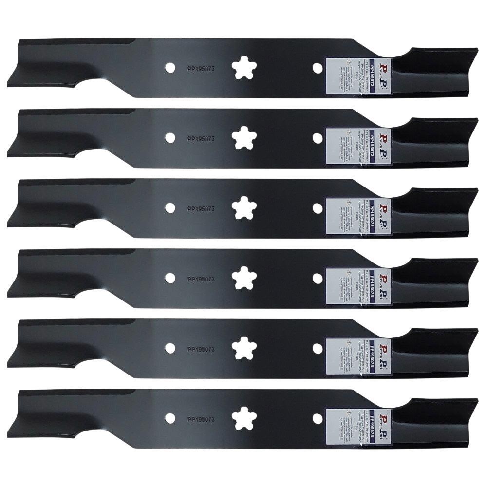 Proven Part 6xHi-Lift Blade 18.5In Fits Jonsered 2754GTHI, LGT54, LT2227A2, Z54R
