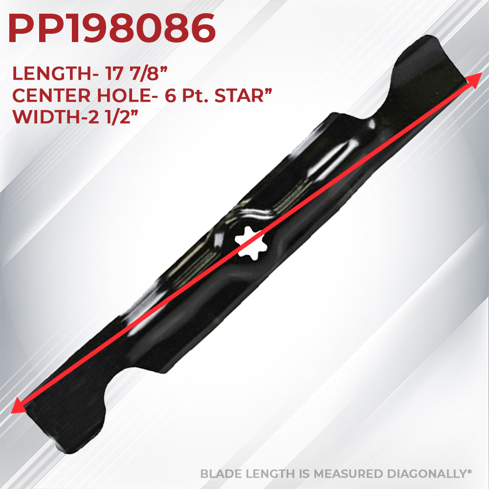 Cuchilla para cortacésped de trituración, pieza probada, compatible con Mtd 942-04043C