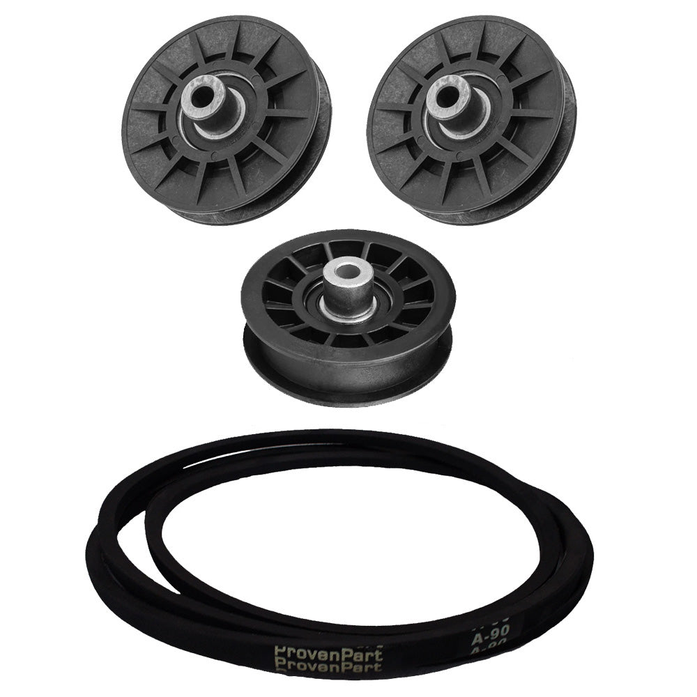 3 Drive Transmission Idler Pulley Belt For Husqvarna YTH24V48 YTH22V42 YTH2146