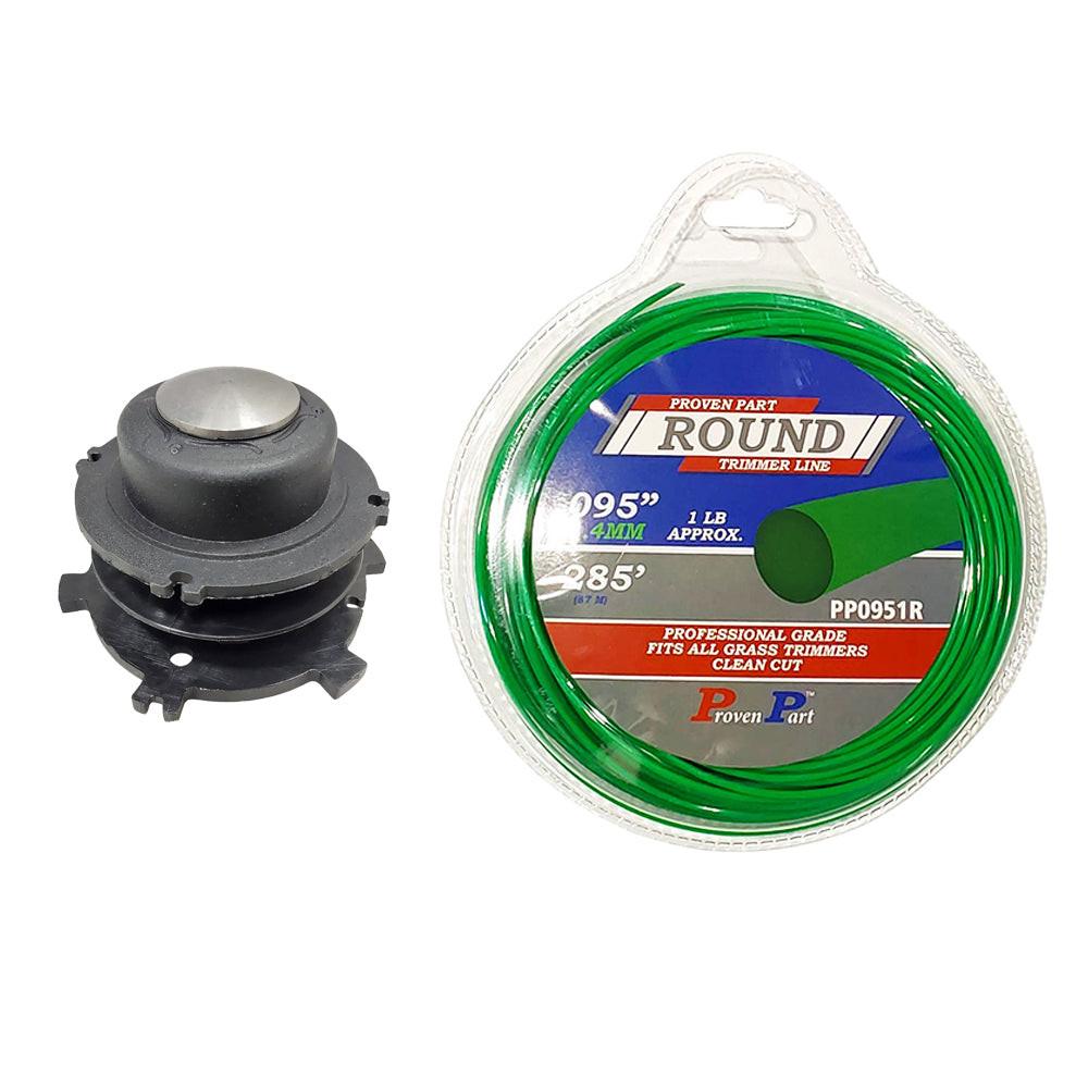 Trimmer Spool & Line Fits 25-2 and 27-2 For Stihl 4002 710 4321 4002 713 3017