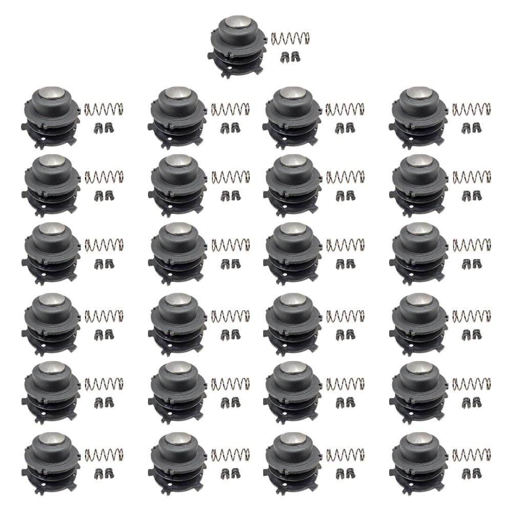 Proven Part 25-Trimmer Spools w/ Metal Caps 25-Springs 50- Eyelets Fit 4002 710 4321, 0000 997 1501, 4002 713 3017, 4003 713 8301
