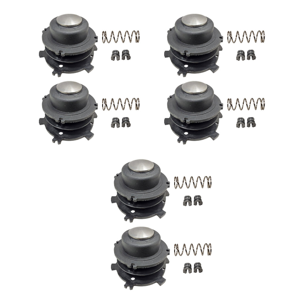 Proven Part 6-Trimmer Spools 6-Springs 12- Eyelets Fit 4002 710 4321, 0000 997 1501, 4002 713 3017, 4003 713 8301