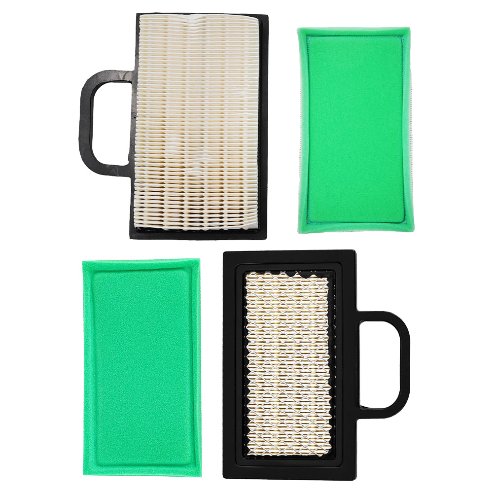 2PK Air Filter W/Pre-Filter For Briggs & Stratton 499486S 499486 698754 405700