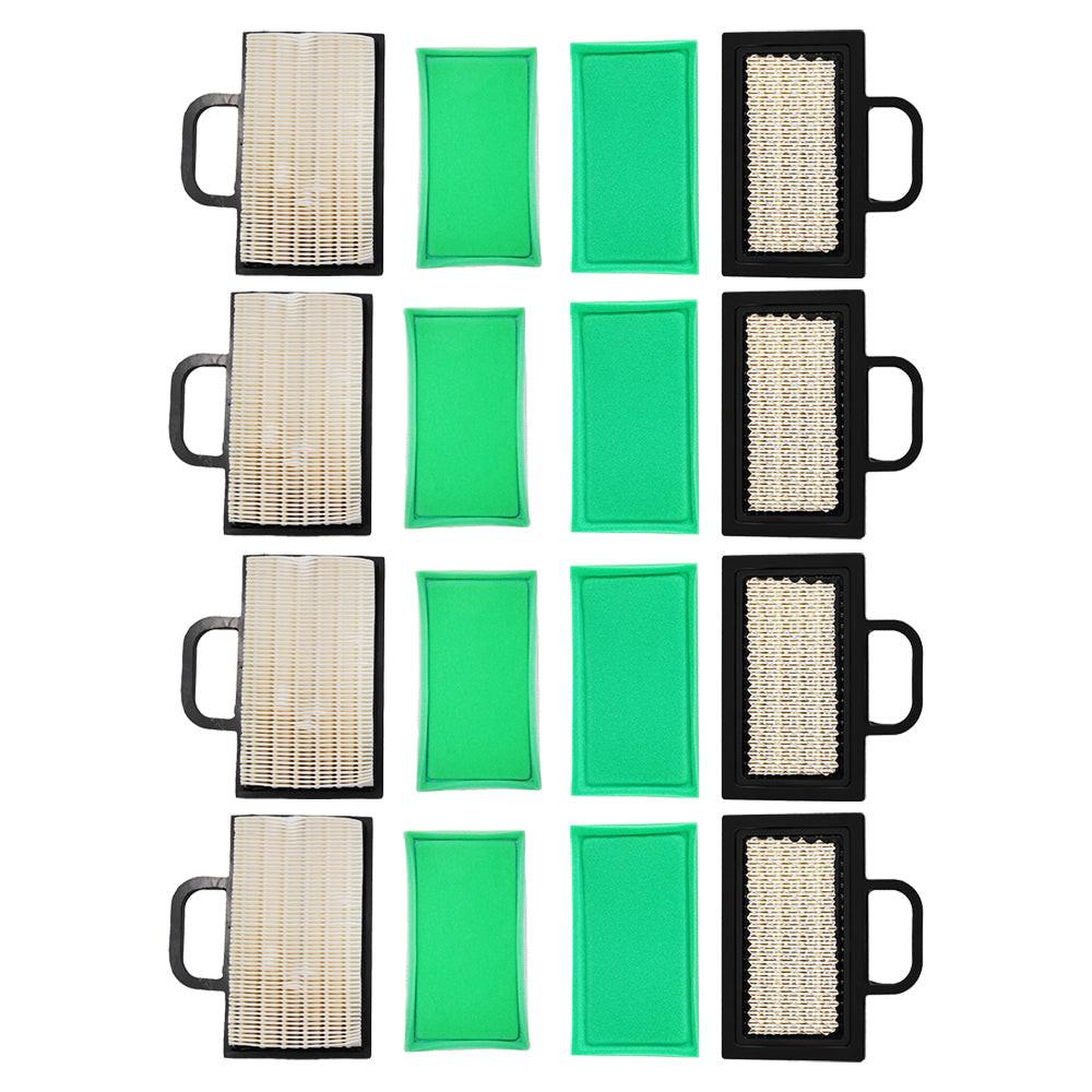 8PK Air Filter W/Pre-Filter For John Deere GY20575 GY21056 MIU11286