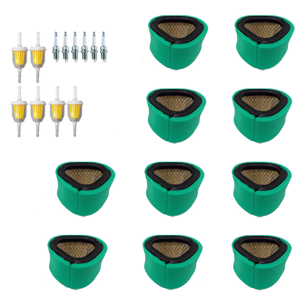 Air Filter Tune Up Kit Bundle For John Deere Tractors GT225 LTR155 LX255 Fits GY20574
