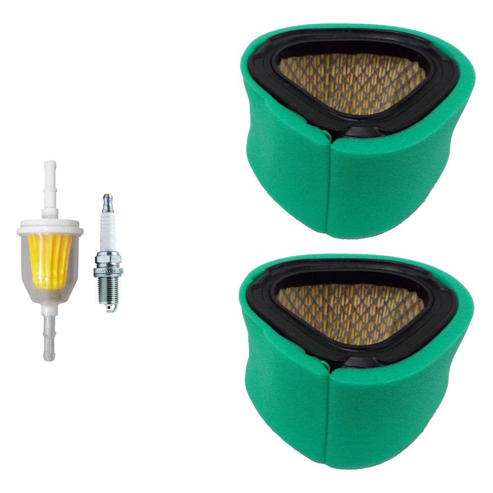 2PK Air Filter and Tune Up Kit For John Deere Tractors GT225 LTR155 LX255 Fits GY20574