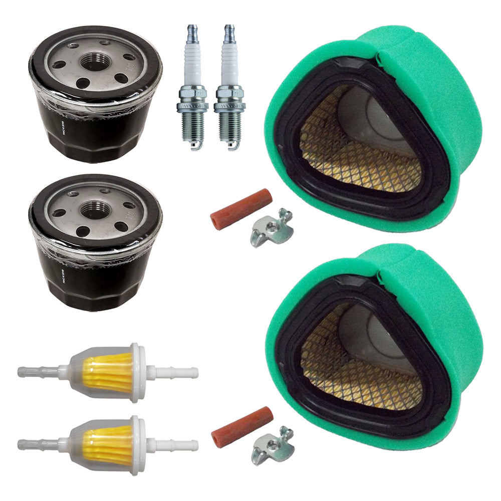 2PK Tune Up Kit For John Deere Tractors GT225 LTR155 LX255 Fits GY20574